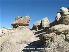 Toadstool Geologic Park near Crawford
