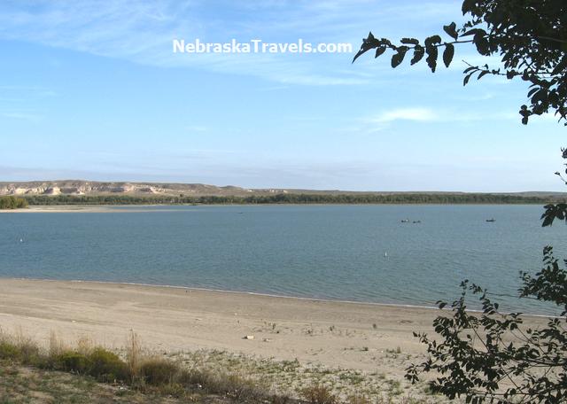 Lake Minatare State Recreation Area near Scottsbluff in Western Nebraska